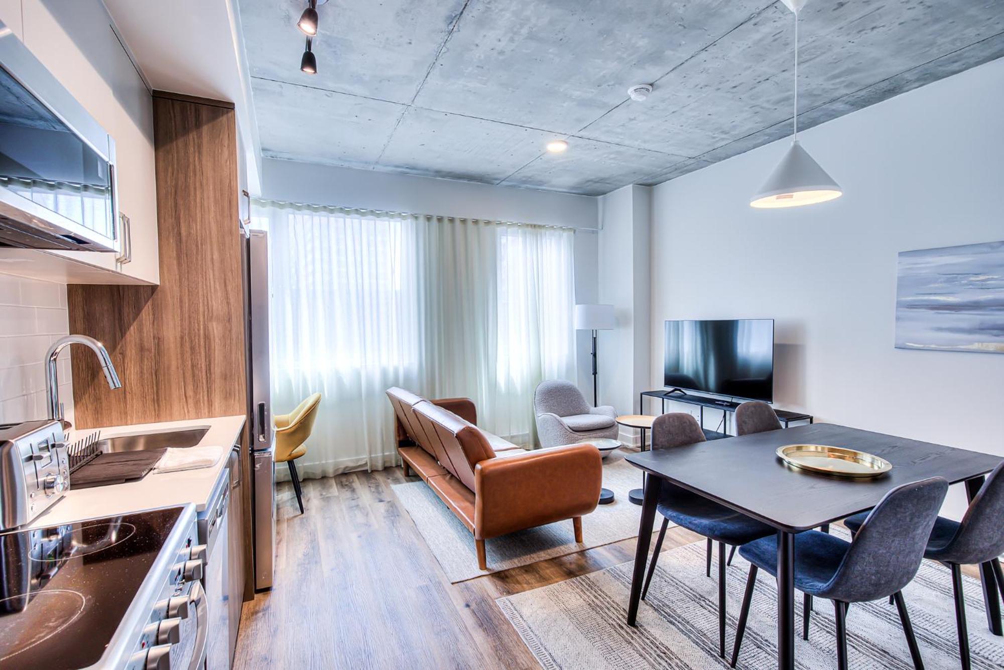 2Br+Gym For Vip Corporate & Students Downtown Mtl Apartment Montreal Luaran gambar