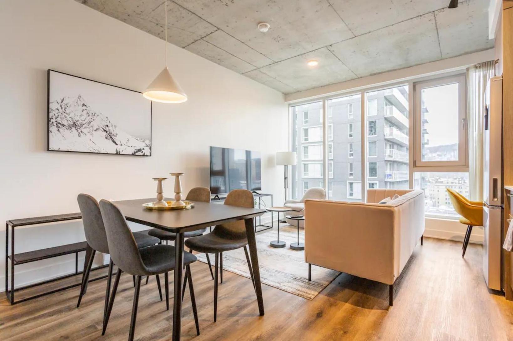 2Br+Gym For Vip Corporate & Students Downtown Mtl Apartment Montreal Luaran gambar