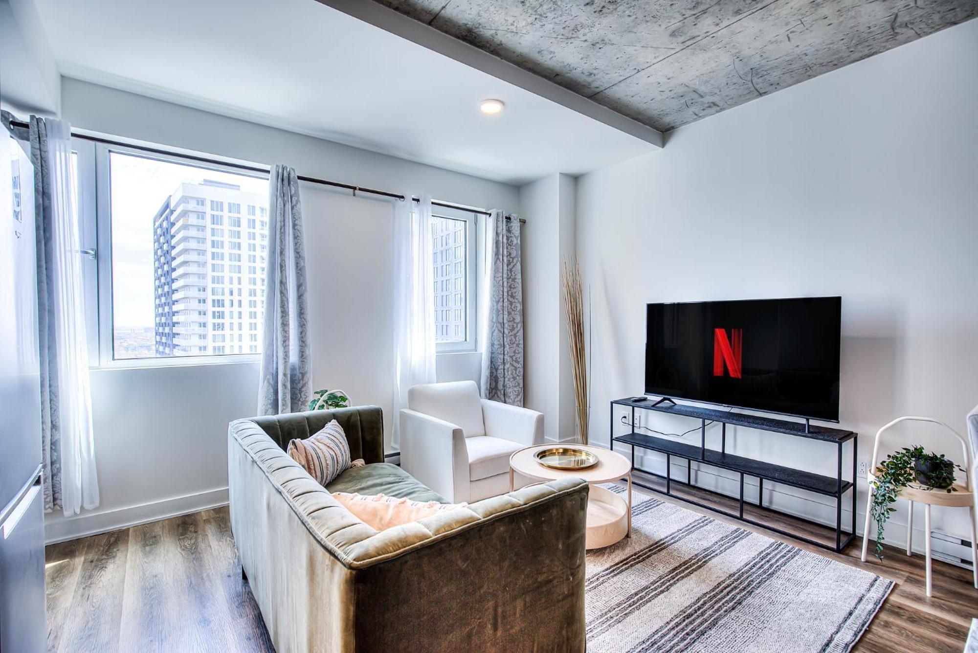 2Br+Gym For Vip Corporate & Students Downtown Mtl Apartment Montreal Luaran gambar