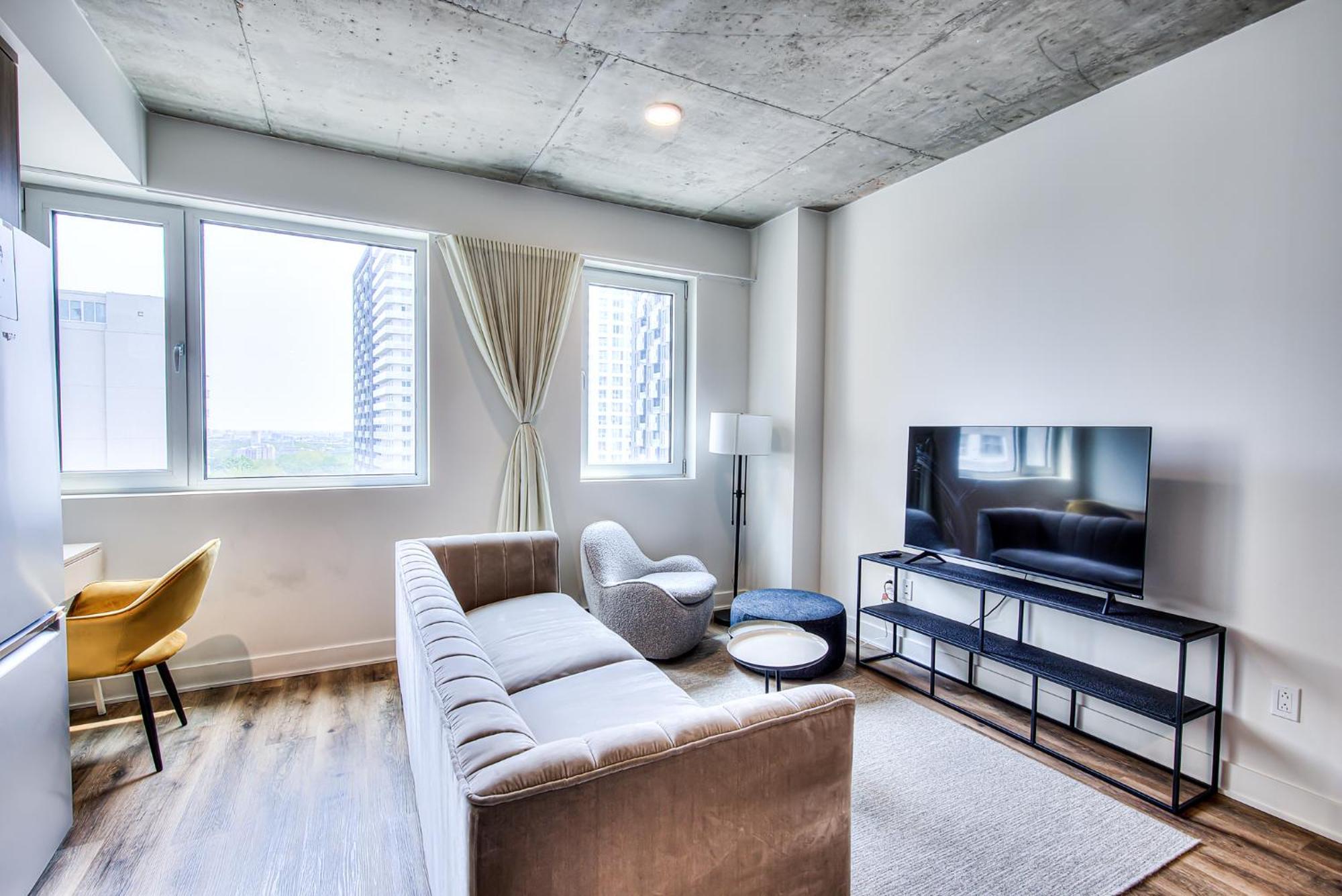 2Br+Gym For Vip Corporate & Students Downtown Mtl Apartment Montreal Luaran gambar